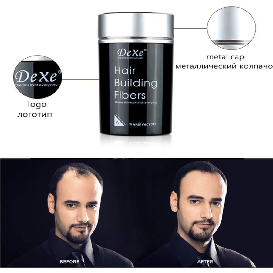 ألياف تكثيف الشعر من Dexe - Image 2
